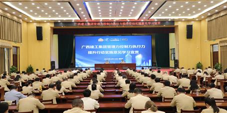 提升“三力” 争创佳绩丨冶建公司召开《广西建工集团管理力控制力执行力提升行动实施意见》学习宣贯会