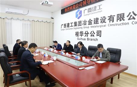 覃振华到桂华分公司调研指导工作