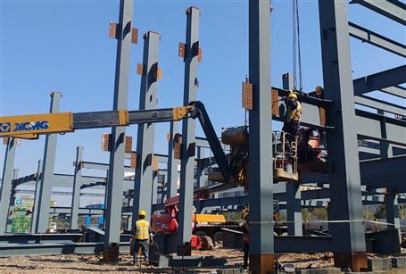 【真抓实干 奋勇争先】冶建第十分公司一区外项目“火力全开”抢进度