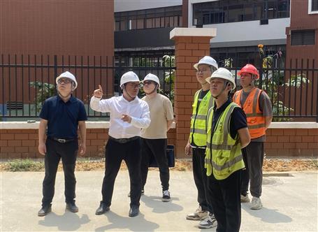 韦克雪到南宁片区多个项目调研指导工作