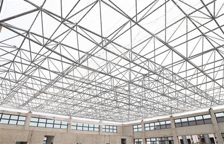 【大干二季度 冲刺半年红】冶建桂华分公司一项目顺利完成钢结构吊装